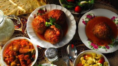 غذاهای سنتی و شیرینی‌های اصیل تبریز